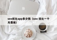 seo优化app多少钱（seo 优化一个月费用）