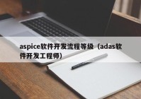 aspice软件开发流程等级（adas软件开发工程师）